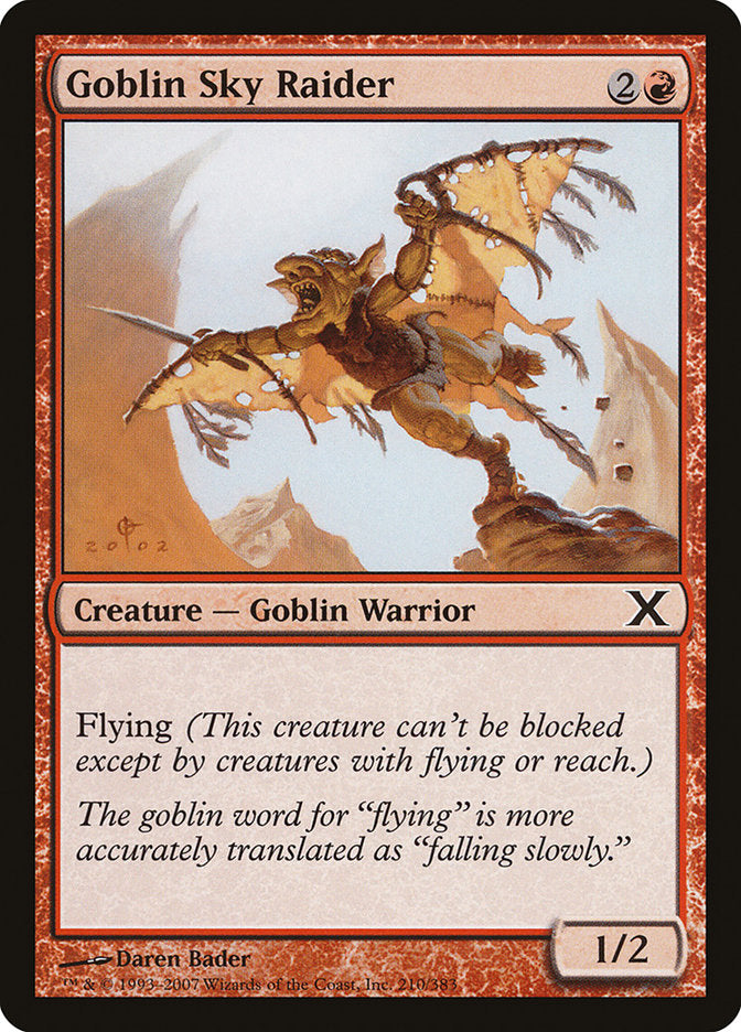 Goblin Sky Raider [Tenth Edition] | L.A. Mood Comics and Games