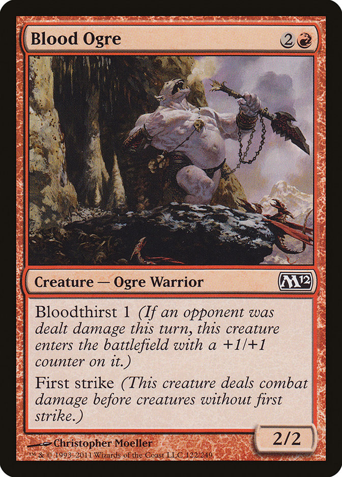 Blood Ogre [Magic 2012] | L.A. Mood Comics and Games