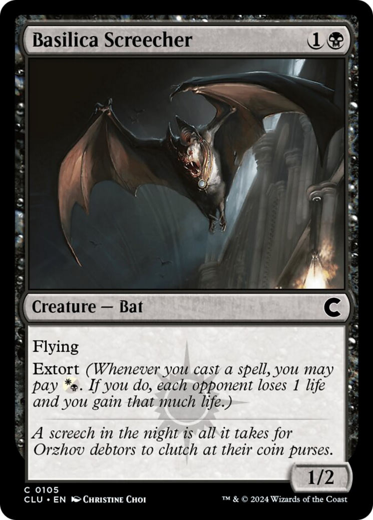 Basilica Screecher [Ravnica: Clue Edition] | L.A. Mood Comics and Games