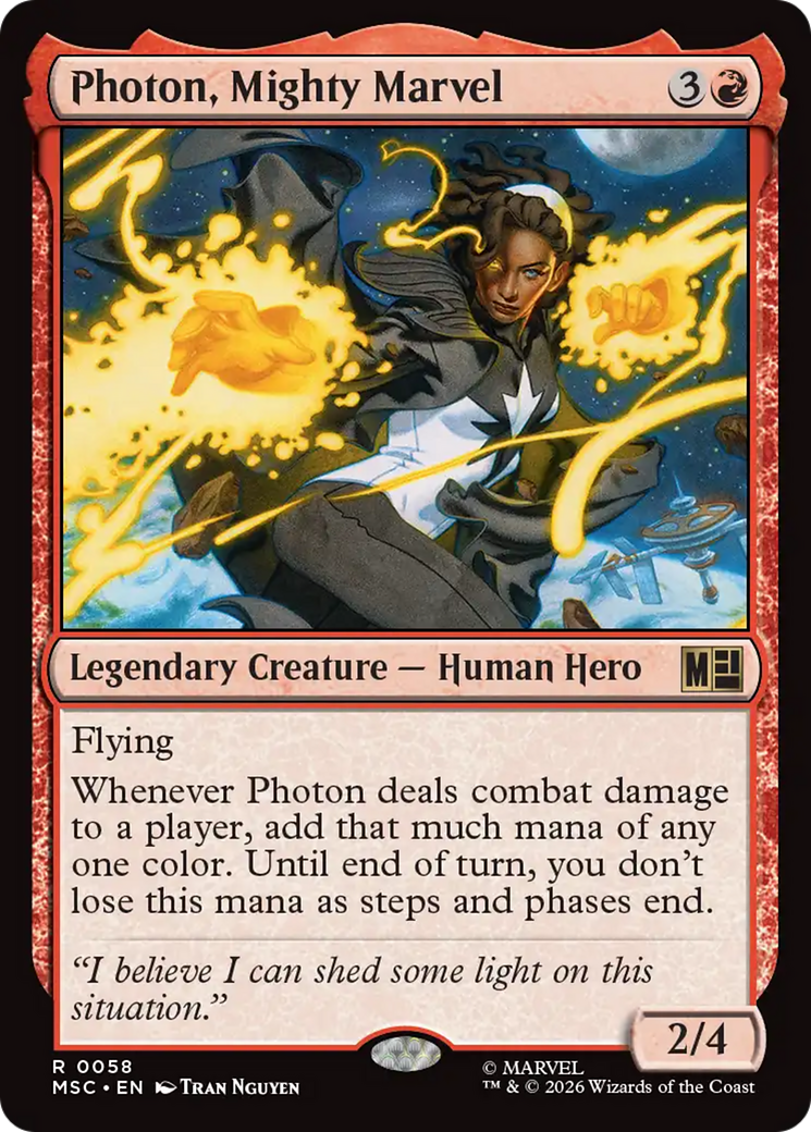 Photon, Mighty Marvel [Marvel Super Heroes Commander] | L.A. Mood Comics and Games