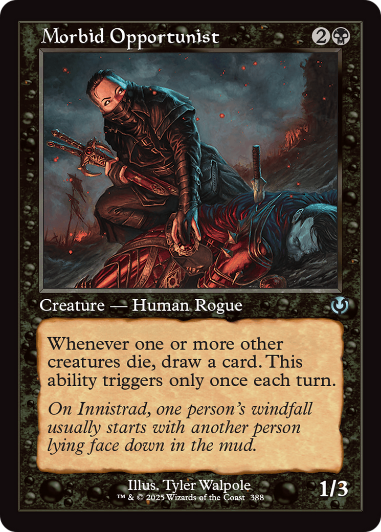 Morbid Opportunist (Retro Frame) [Innistrad Remastered] | L.A. Mood Comics and Games