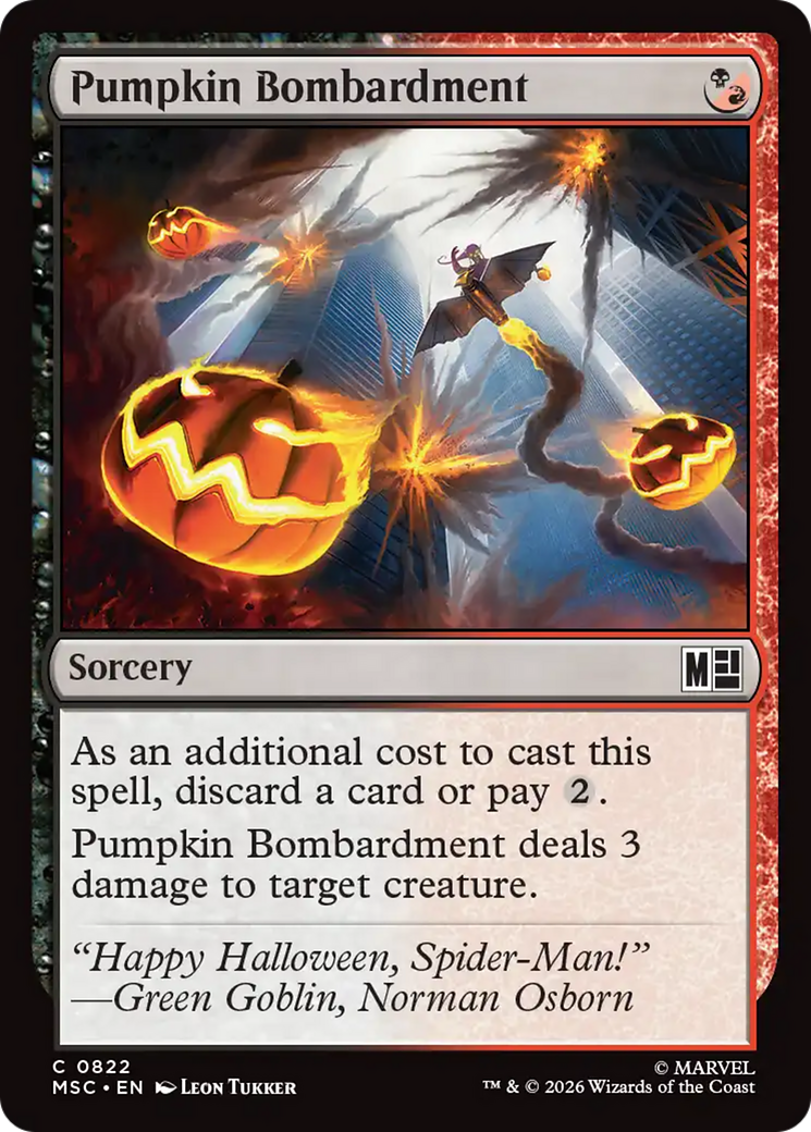Pumpkin Bombardment [Marvel Super Heroes Commander] | L.A. Mood Comics and Games