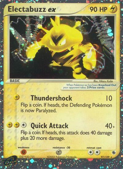 Electabuzz ex (97/109) [EX: Ruby & Sapphire] | L.A. Mood Comics and Games
