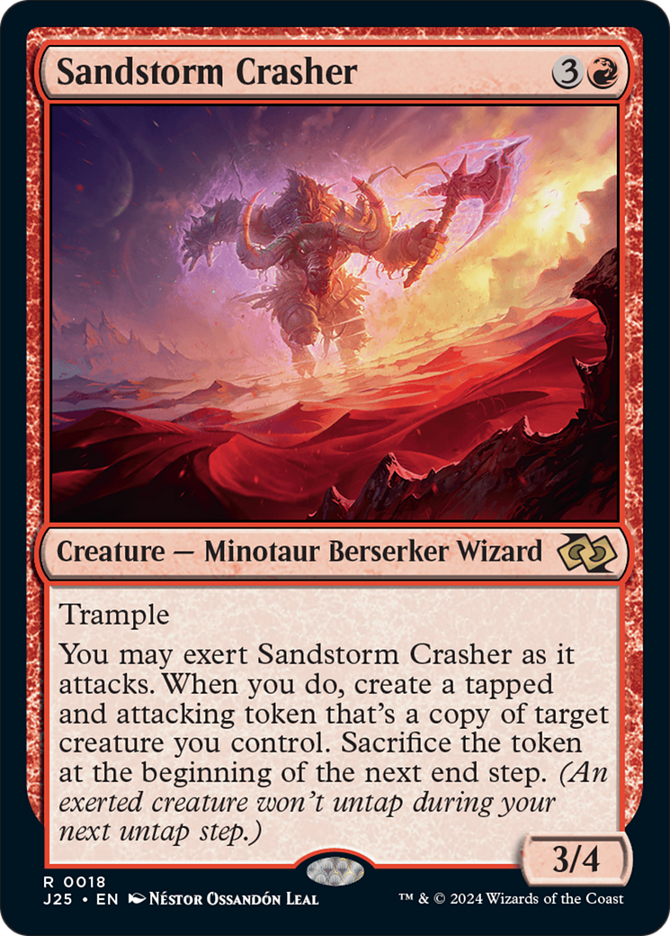 Sandstorm Crasher [Foundations Jumpstart] | L.A. Mood Comics and Games