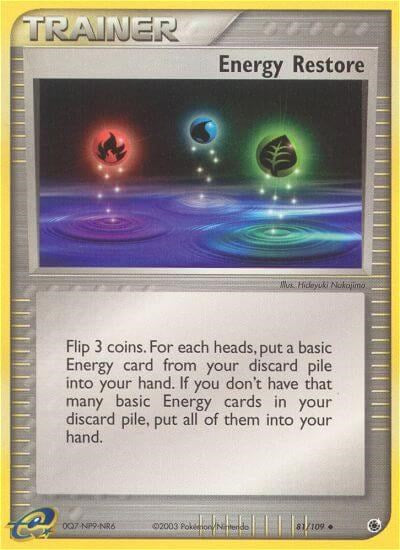 Energy Restore (81/109) [EX: Ruby & Sapphire] | L.A. Mood Comics and Games