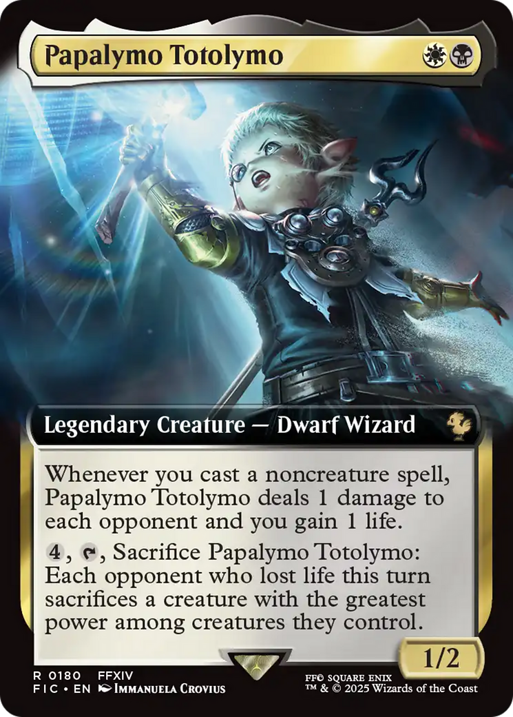 Papalymo Totolymo (Extended Art) [FINAL FANTASY Commander] | L.A. Mood Comics and Games