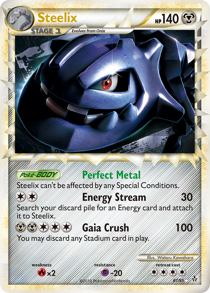 Steelix (87/95) [HeartGold & SoulSilver: Unleashed] | L.A. Mood Comics and Games