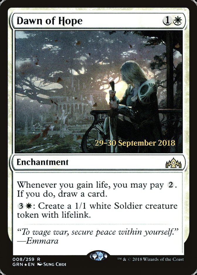 Dawn of Hope [Guilds of Ravnica Prerelease Promos] | L.A. Mood Comics and Games