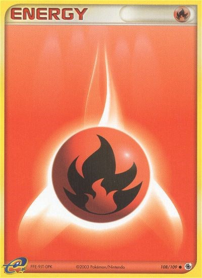 Fire Energy (108/109) [EX: Ruby & Sapphire] | L.A. Mood Comics and Games