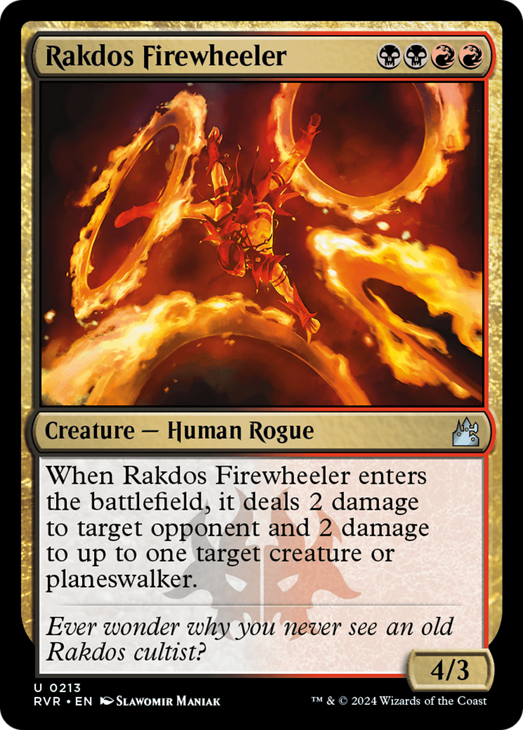 Rakdos Firewheeler [Ravnica Remastered] | L.A. Mood Comics and Games