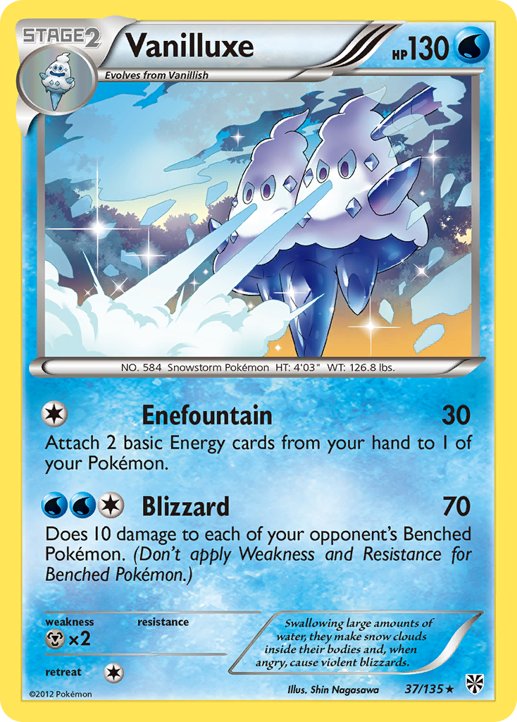 Vanilluxe (37/135) [Black & White: Plasma Storm] | L.A. Mood Comics and Games
