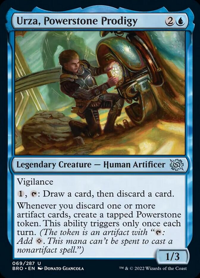 Urza, Powerstone Prodigy [The Brothers' War] | L.A. Mood Comics and Games