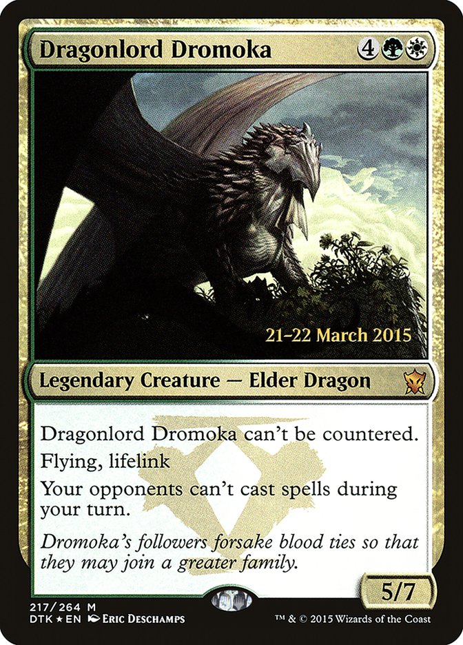 Dragonlord Dromoka [Dragons of Tarkir Prerelease Promos] | L.A. Mood Comics and Games