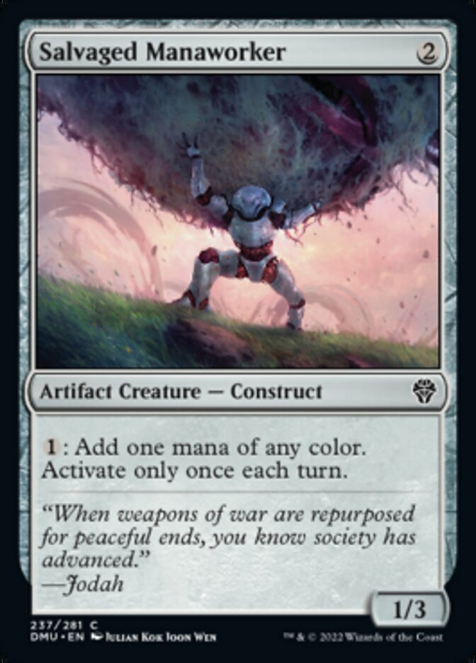 Salvaged Manaworker [Dominaria United] | L.A. Mood Comics and Games