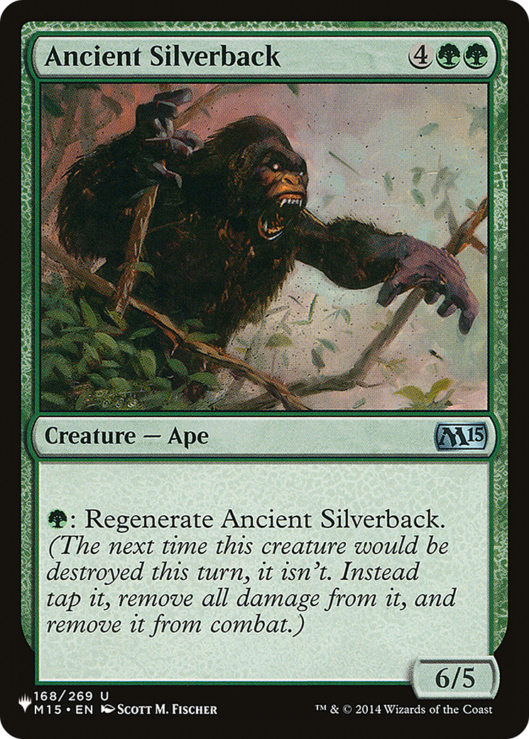 Ancient Silverback [The List Reprints] | L.A. Mood Comics and Games