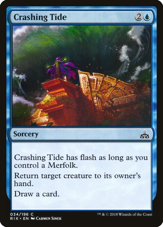 Crashing Tide [Rivals of Ixalan] | L.A. Mood Comics and Games