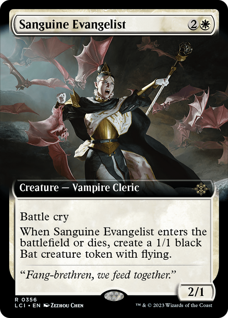 Sanguine Evangelist (Extended Art) [The Lost Caverns of Ixalan] | L.A. Mood Comics and Games