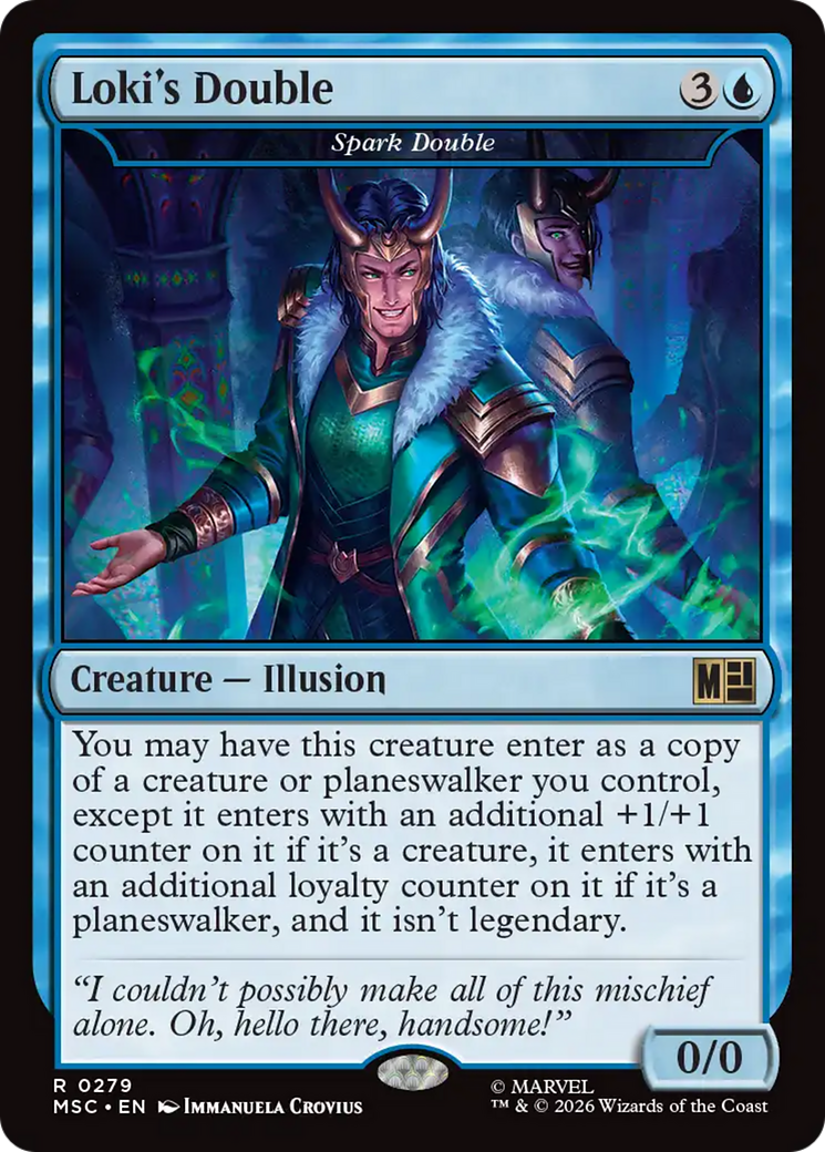 Loki's Double - Spark Double (Surge Foil) [Marvel Super Heroes Commander] | L.A. Mood Comics and Games