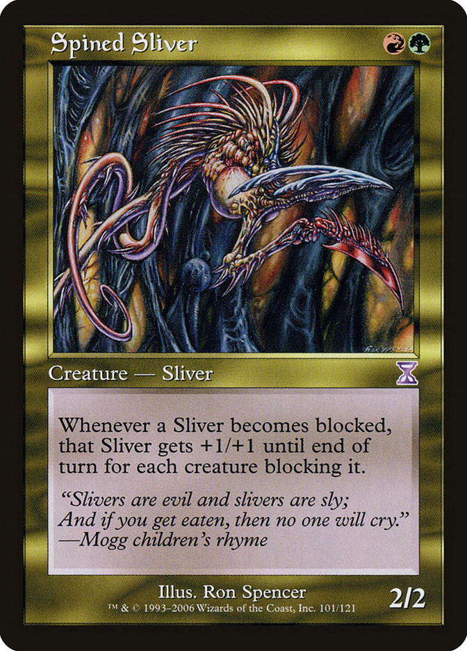 Spined Sliver [Time Spiral Timeshifted] | L.A. Mood Comics and Games