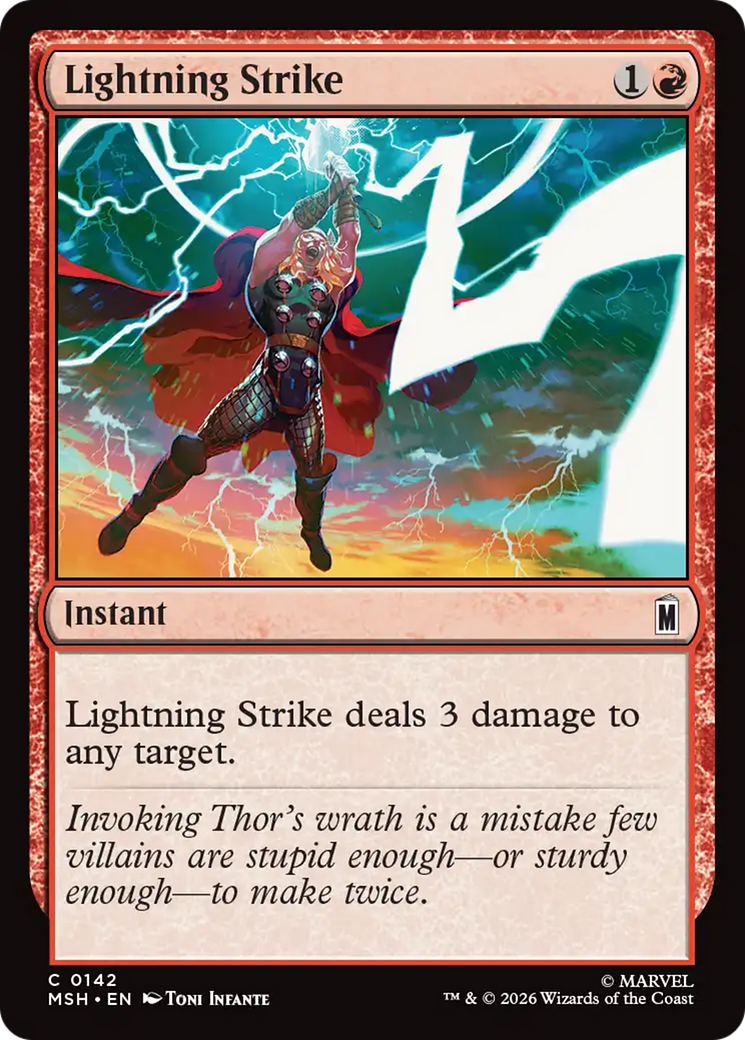 Lightning Strike [Marvel Super Heroes] | L.A. Mood Comics and Games