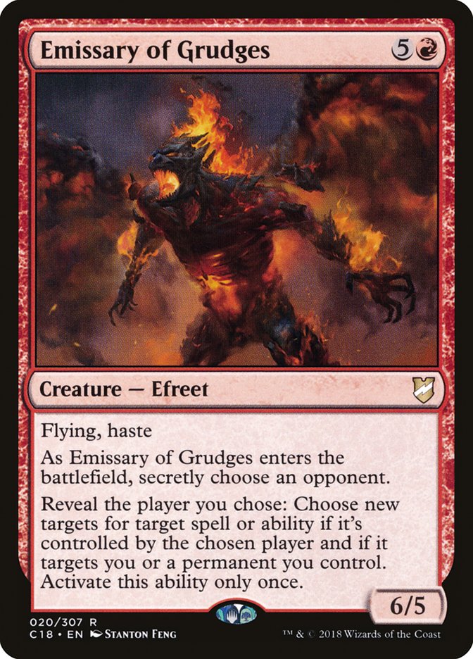 Emissary of Grudges [Commander 2018] | L.A. Mood Comics and Games