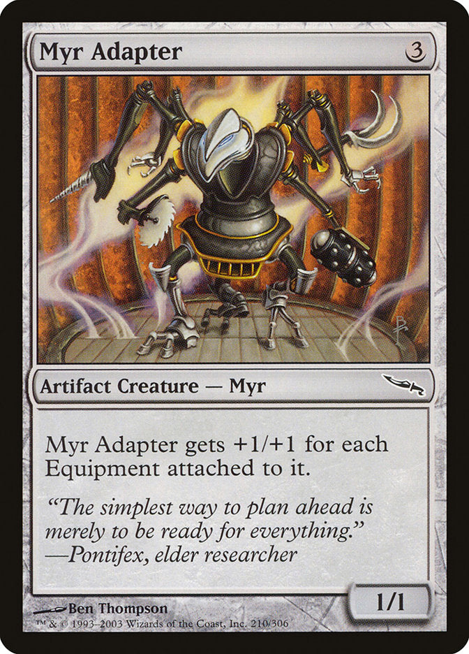 Myr Adapter [Mirrodin] | L.A. Mood Comics and Games