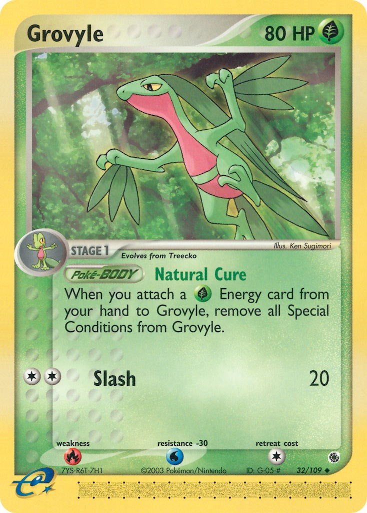 Grovyle (32/109) [EX: Ruby & Sapphire] | L.A. Mood Comics and Games