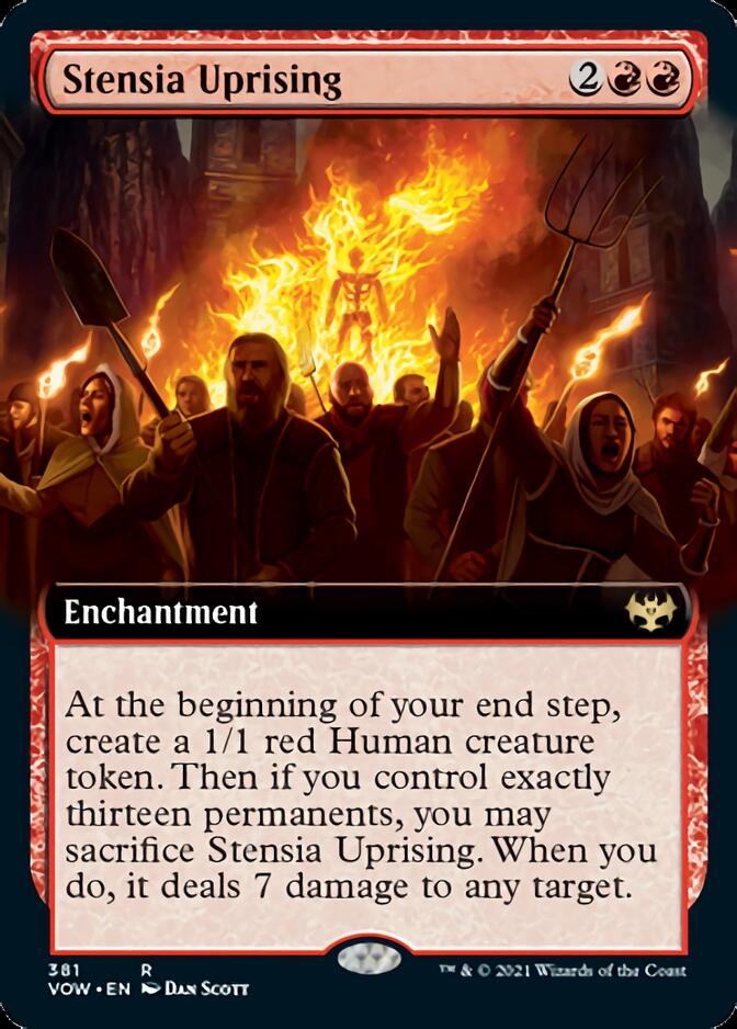 Stensia Uprising (Extended Art) [Innistrad: Crimson Vow] | L.A. Mood Comics and Games