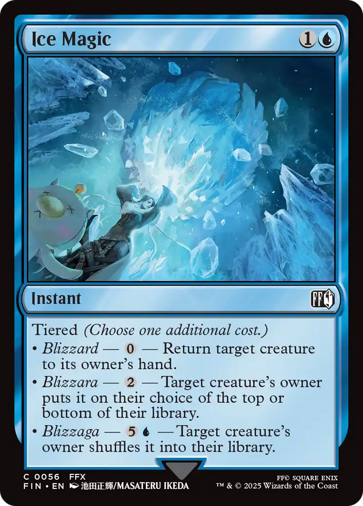 Ice Magic [FINAL FANTASY] | L.A. Mood Comics and Games