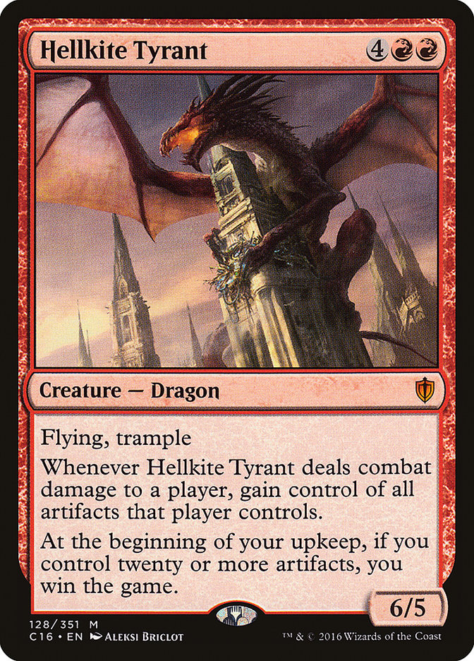 Hellkite Tyrant [Commander 2016] | L.A. Mood Comics and Games