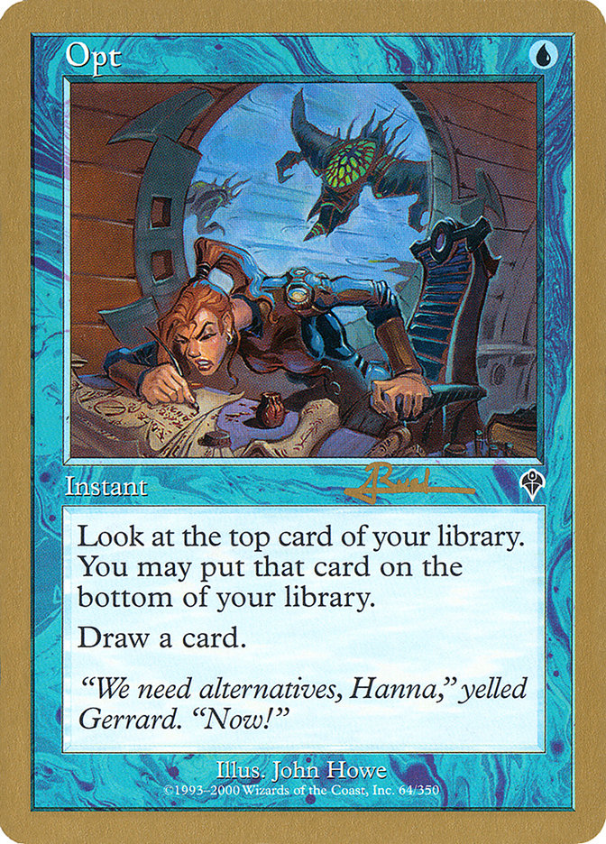 Opt (Antoine Ruel) [World Championship Decks 2001] | L.A. Mood Comics and Games