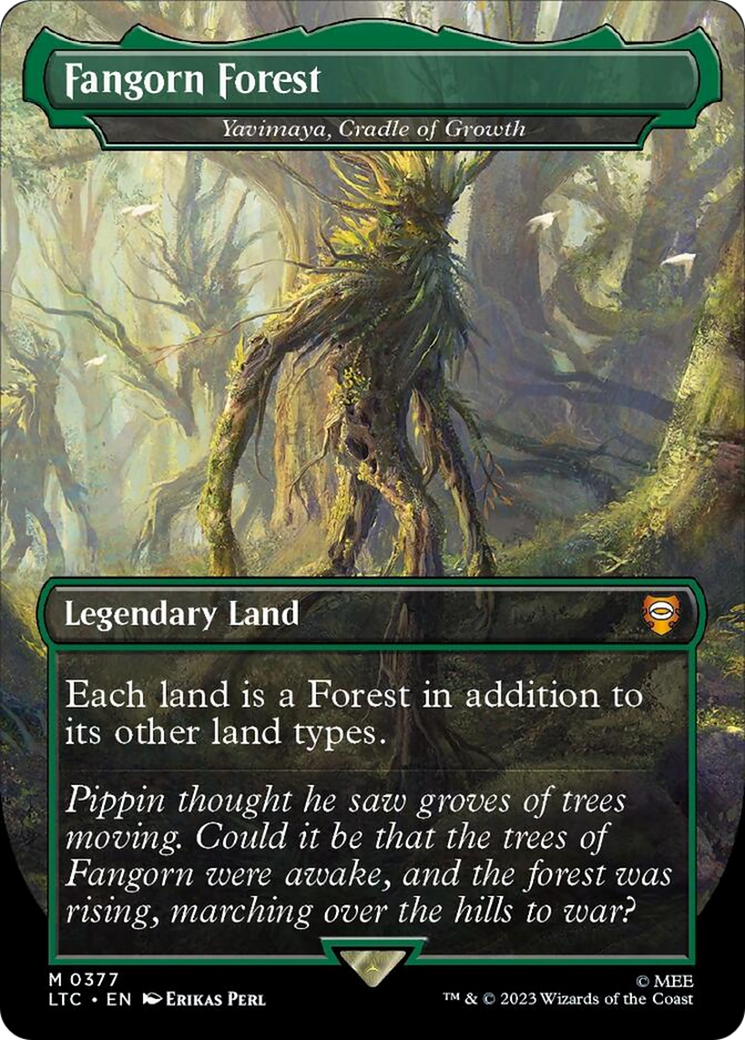 Fangorn Forest - Yavimaya, Cradle of Growth [The Lord of the Rings: Tales of Middle-Earth Commander] | L.A. Mood Comics and Games