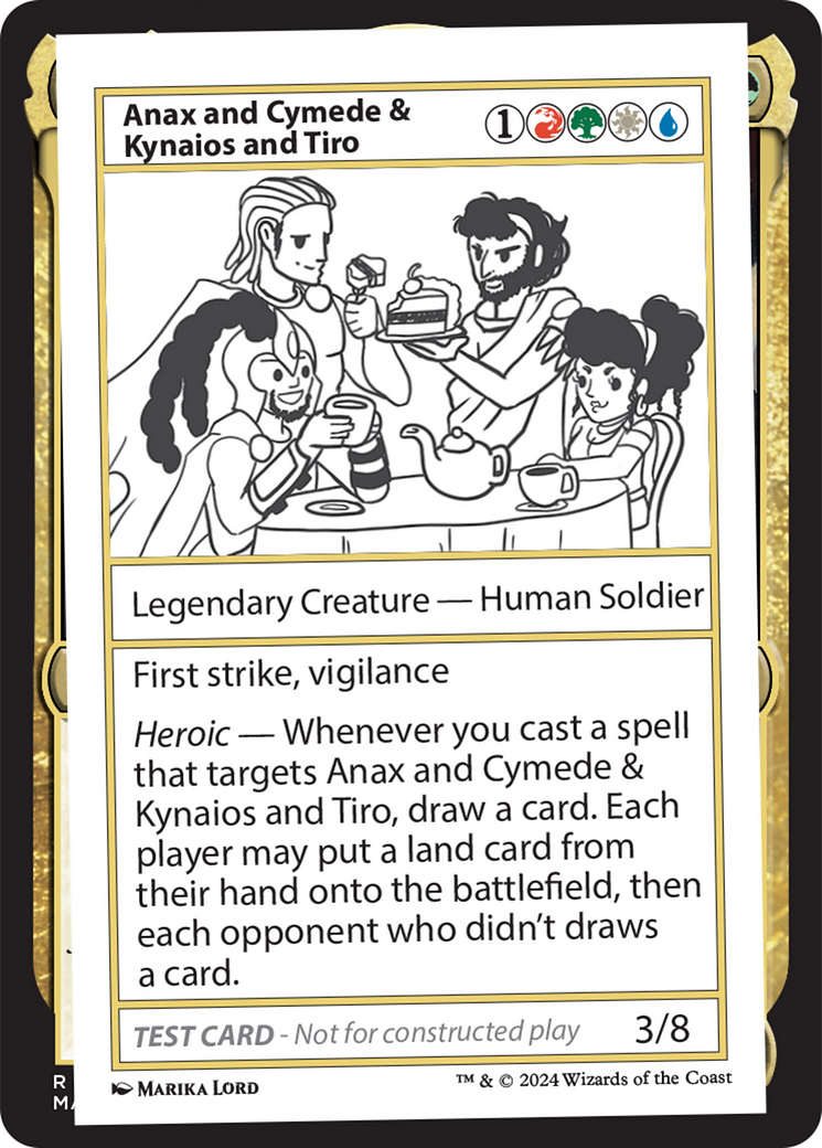 Anax and Cymede & Kynaios and Tiro [Mystery Booster 2 Playtest Cards] | L.A. Mood Comics and Games