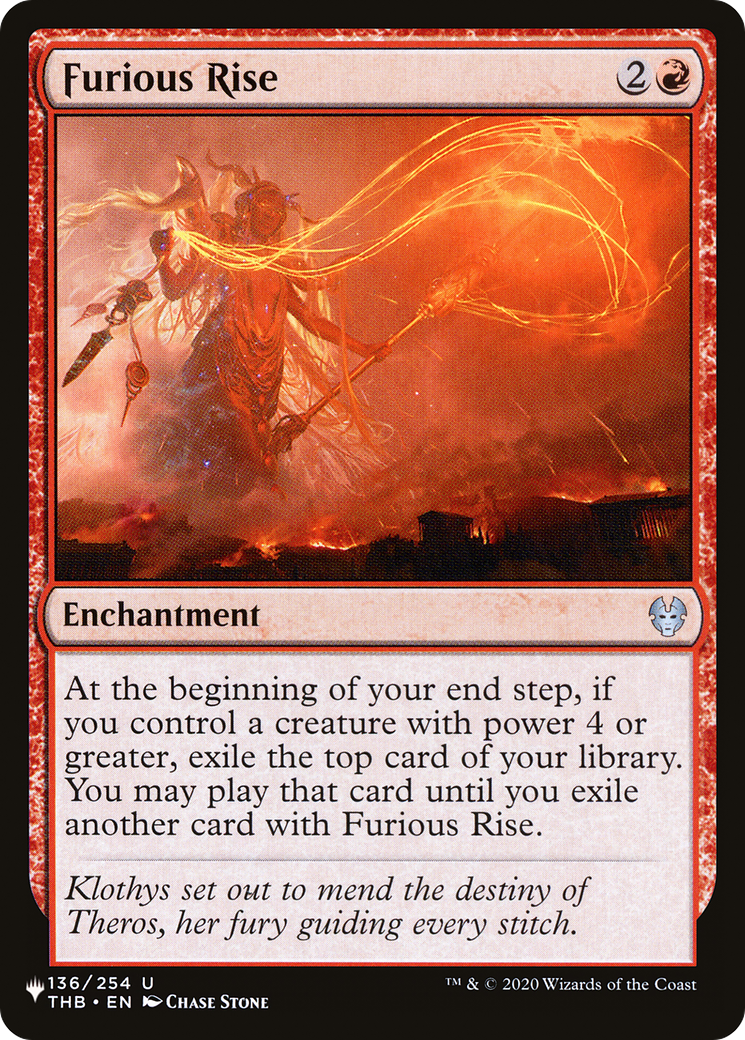 Furious Rise [The List] | L.A. Mood Comics and Games