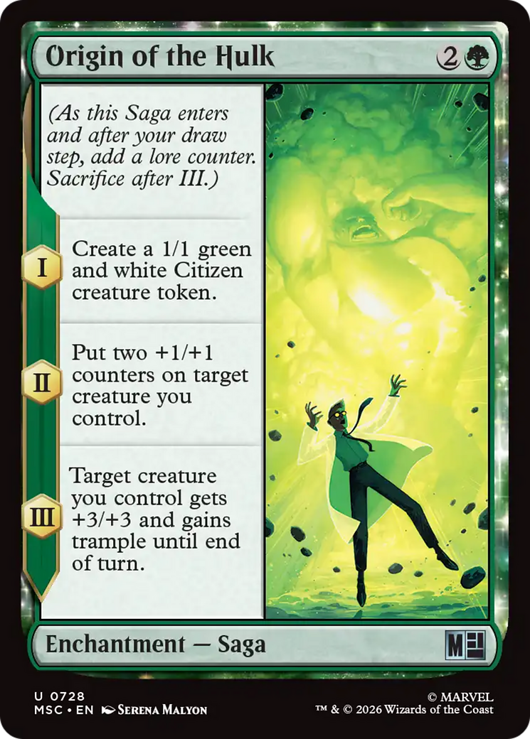 Origin of the Hulk [Marvel Super Heroes Commander] | L.A. Mood Comics and Games