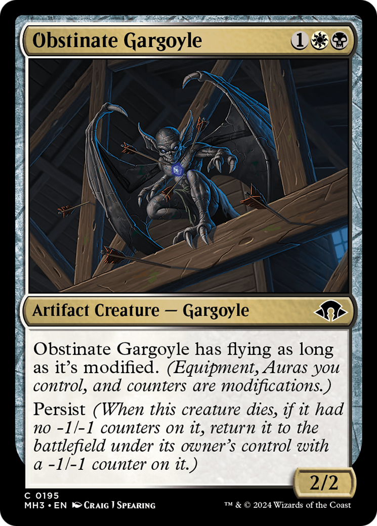 Obstinate Gargoyle [Modern Horizons 3] | L.A. Mood Comics and Games