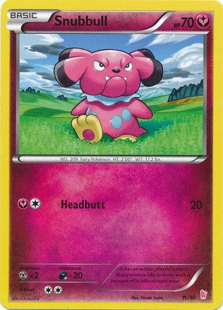 Snubbull (11/30) [XY: Trainer Kit - Sylveon] | L.A. Mood Comics and Games
