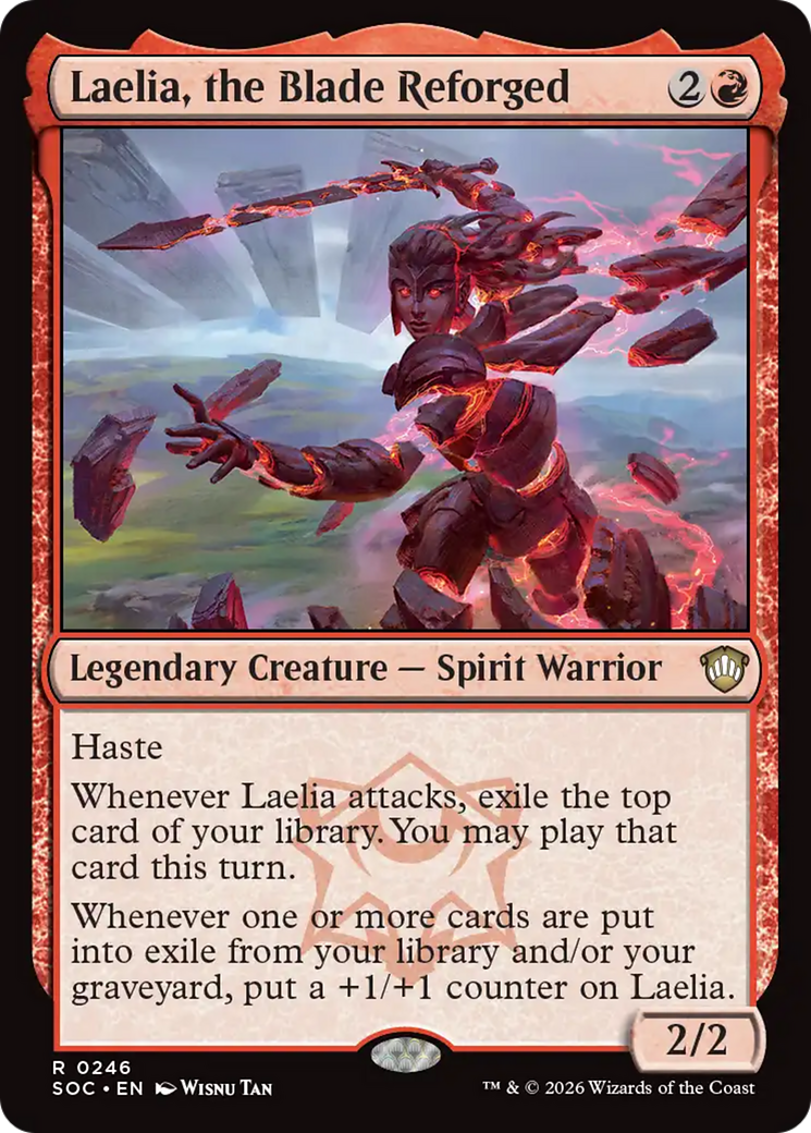Laelia, the Blade Reforged [Secrets of Strixhaven Commander] | L.A. Mood Comics and Games