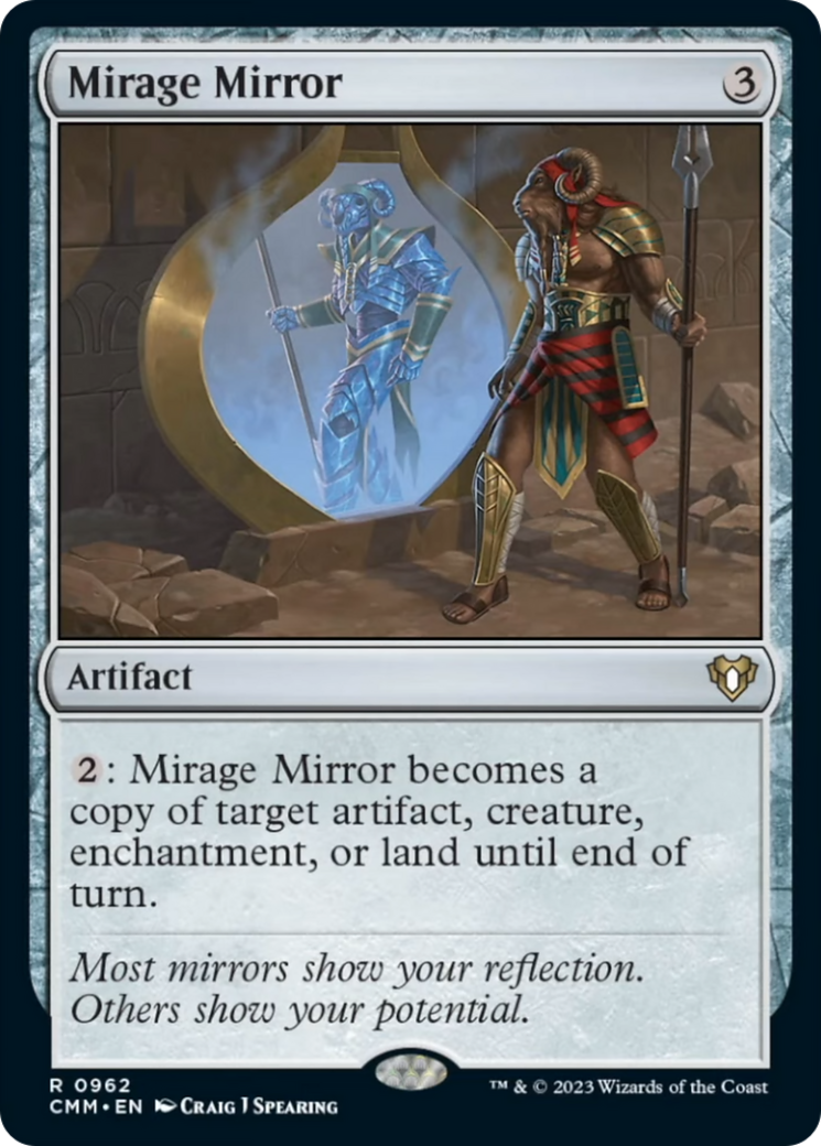 Mirage Mirror [Commander Masters] | L.A. Mood Comics and Games
