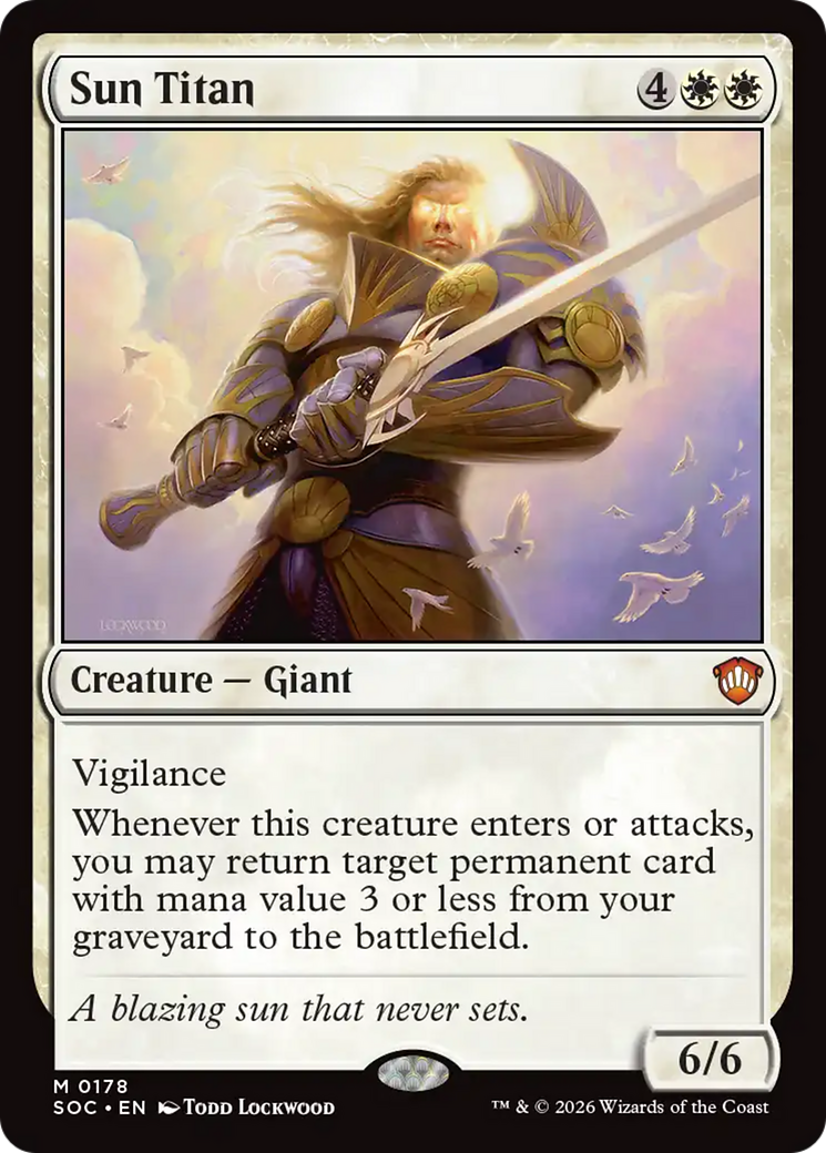 Sun Titan [Secrets of Strixhaven Commander] | L.A. Mood Comics and Games