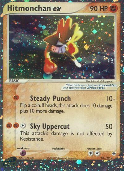 Hitmonchan ex (98/109) [EX: Ruby & Sapphire] | L.A. Mood Comics and Games