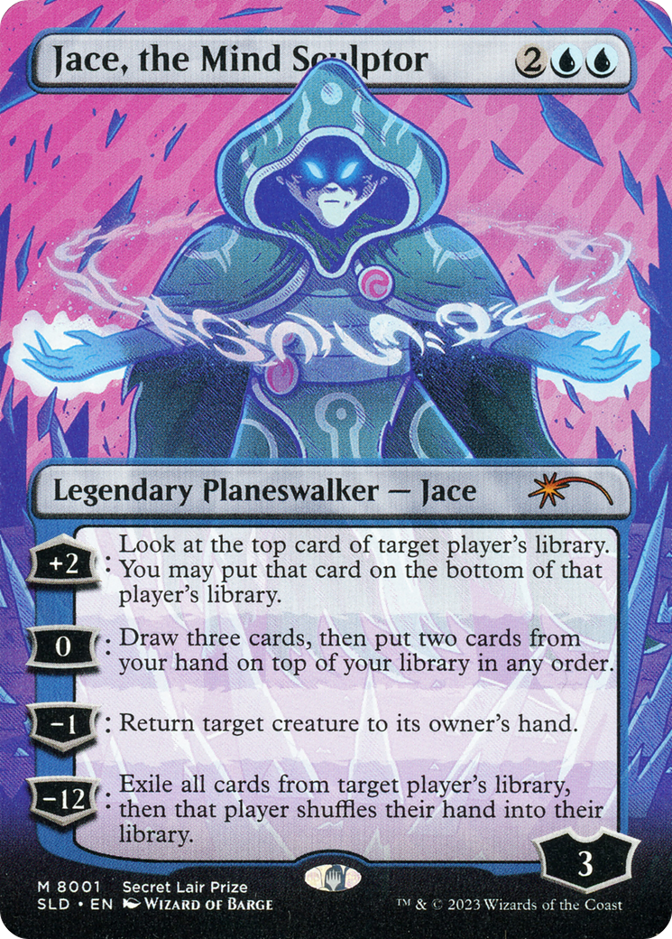 Jace, the Mind Sculptor (Borderless) [Secret Lair Drop Promos] | L.A. Mood Comics and Games