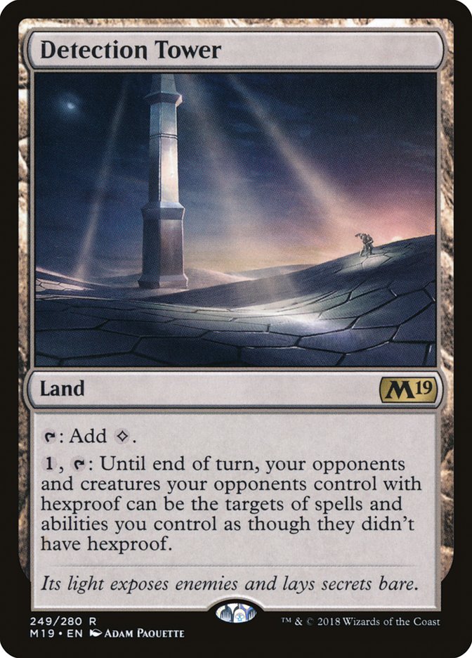 Detection Tower [Core Set 2019] | L.A. Mood Comics and Games