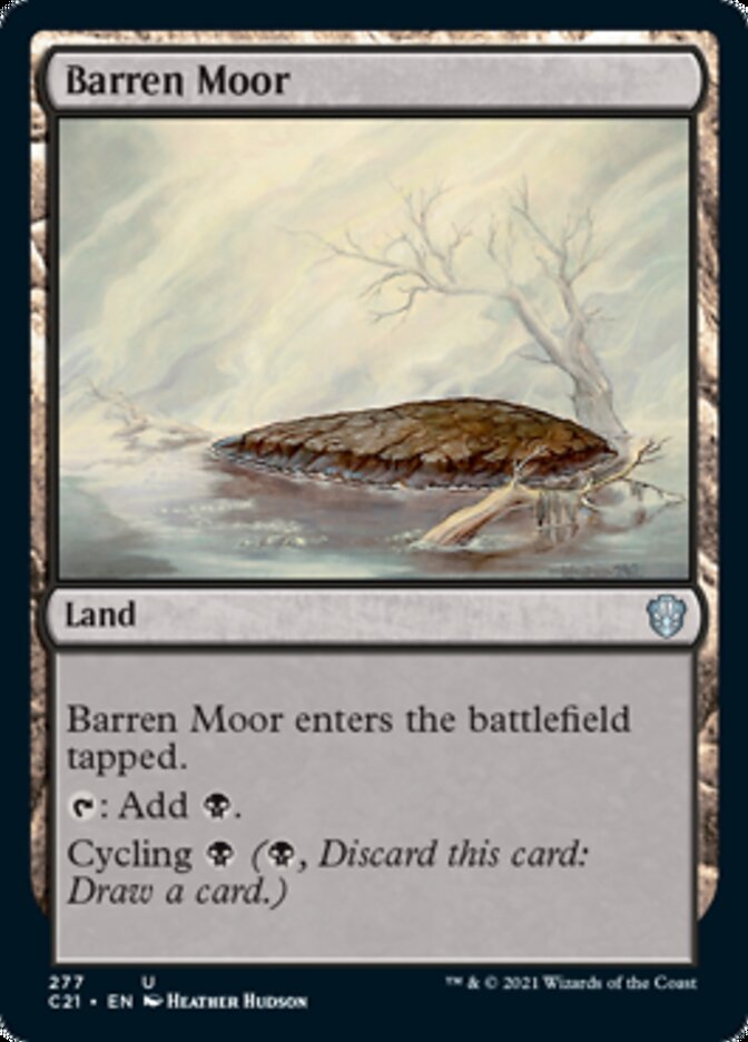 Barren Moor [Commander 2021] | L.A. Mood Comics and Games