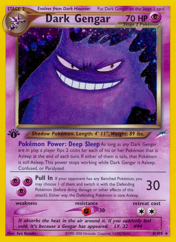 Dark Gengar (6/105) [Neo Destiny 1st Edition] | L.A. Mood Comics and Games
