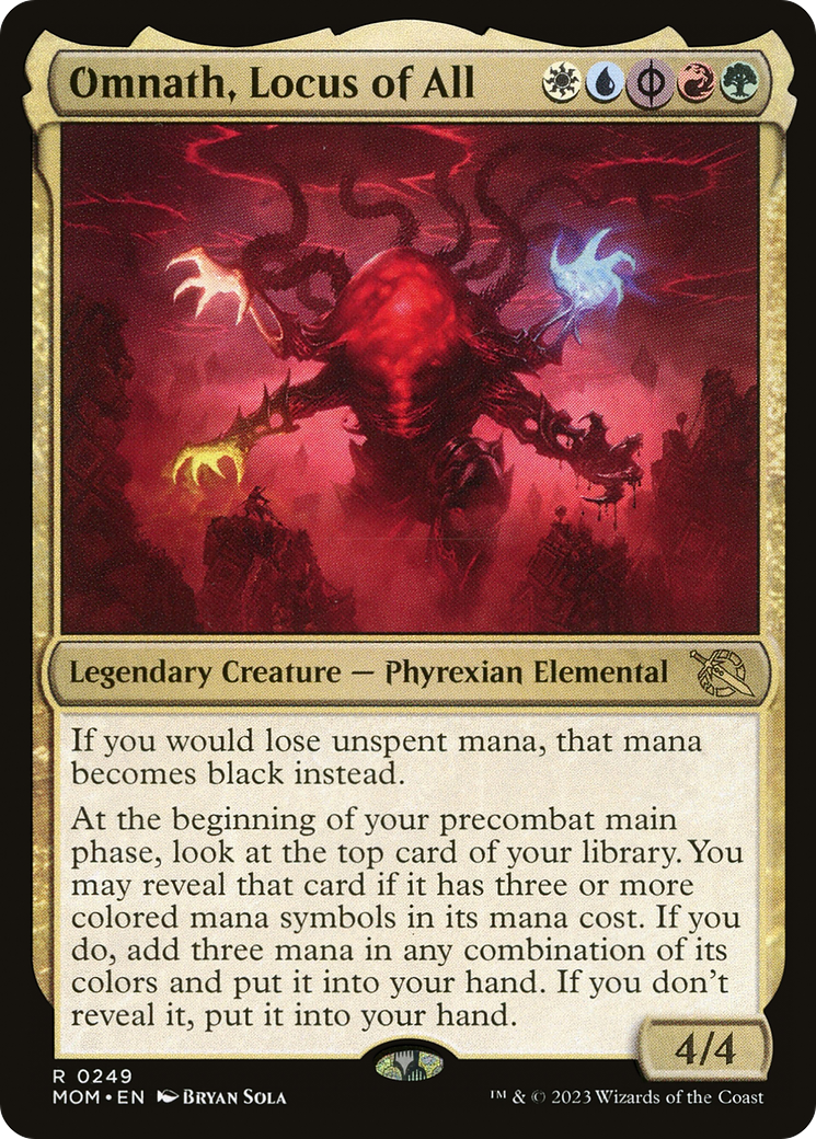 Omnath, Locus of All [March of the Machine] | L.A. Mood Comics and Games
