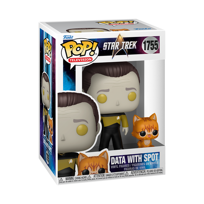 Pop TV Star Trek Next Gen. - Data w/ Spot | L.A. Mood Comics and Games
