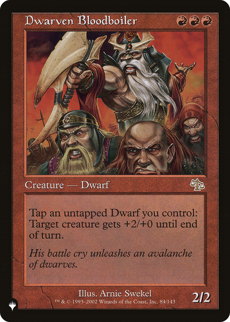 Dwarven Bloodboiler [The List] | L.A. Mood Comics and Games