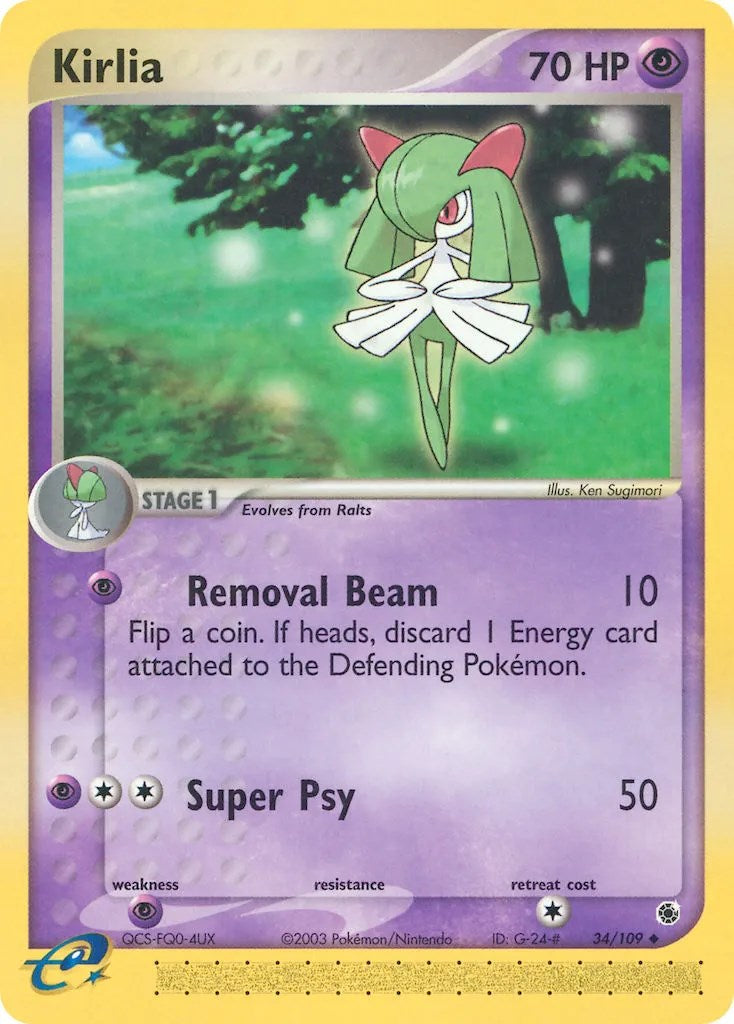 Kirlia (34/109) [EX: Ruby & Sapphire] | L.A. Mood Comics and Games