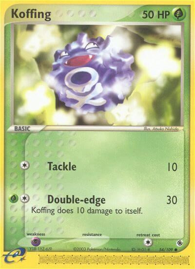 Koffing (54/109) [EX: Ruby & Sapphire] | L.A. Mood Comics and Games